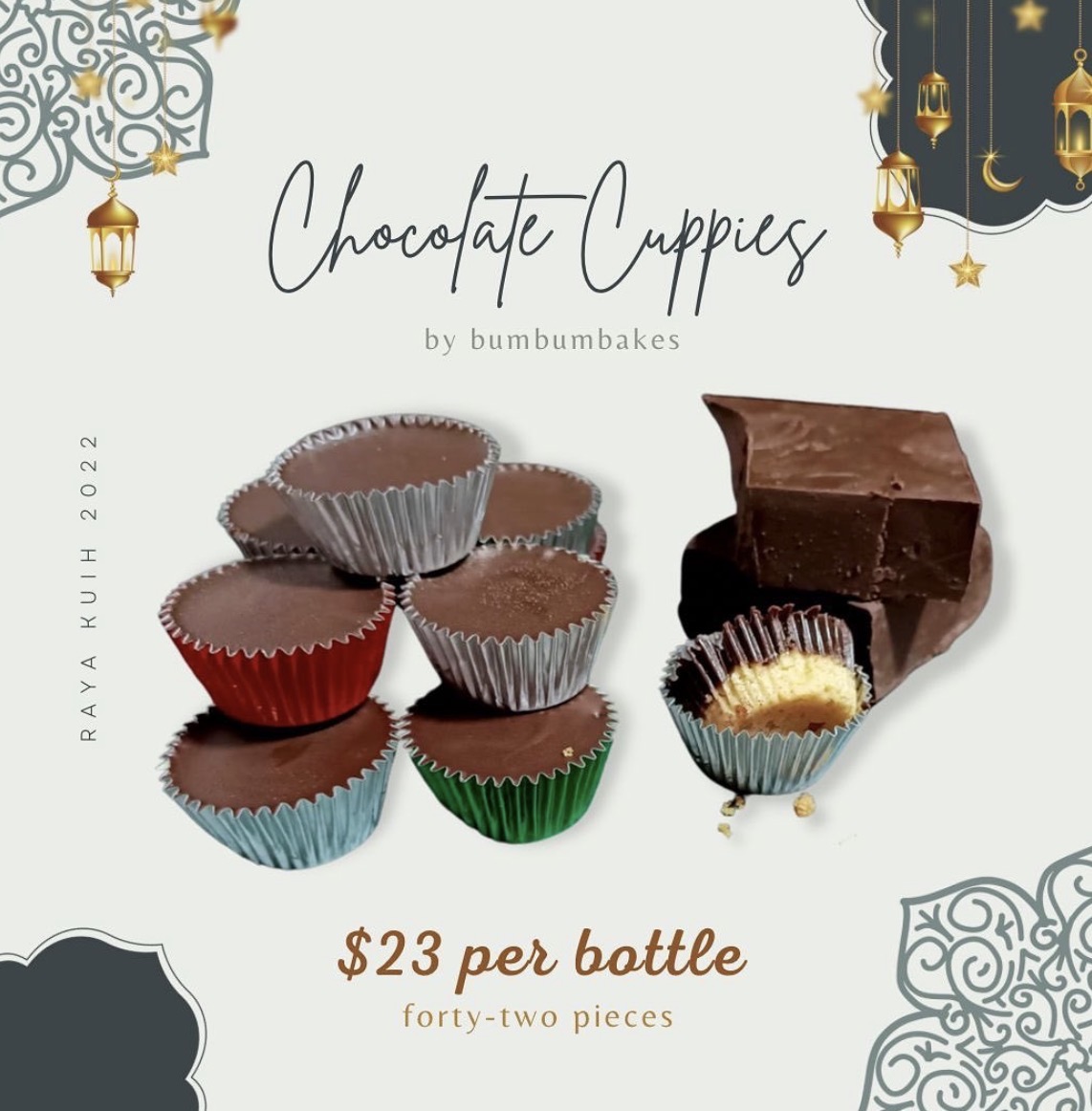 Bumbum Bakes — Chocolate Cuppies